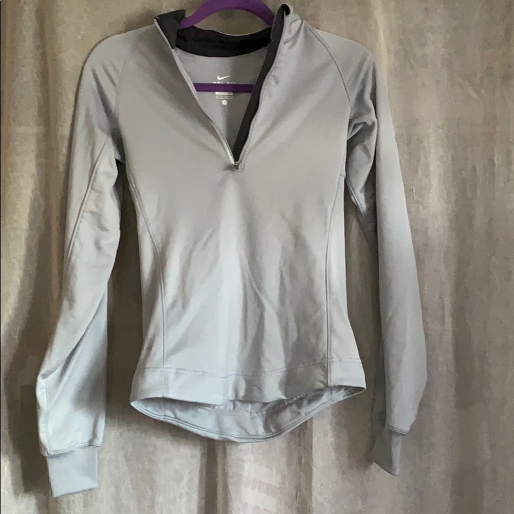Nike half zip athletic jacket